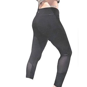 Donating Soon! JoyLab Leggings with Metallic and Mesh panels Size Medium